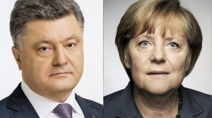 Порошенко обсудил с Меркель актуальные вопросы