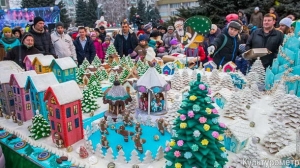 ФОТОФАКТ. Под Одессой создали город из пряников