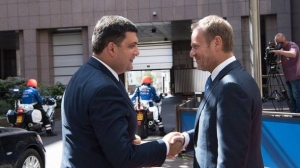 Гройсман и Туск обсудили вопрос безвиза для украинцев