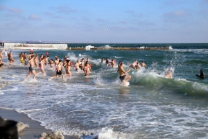 ФОТОФАКТ. Одесские "моржи" установили рекорд