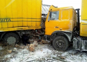В Житомирской области грузовик разнес жилой дом 