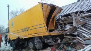 В Житомирской области грузовик разнес жилой дом 