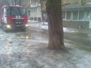 На Закарпатье лед и вода наделали много беды   