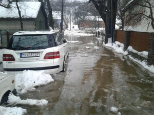 На Закарпатье лед и вода наделали много беды   