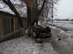 Полицаи боевиков устроили жуткое ДТП в Донецке  