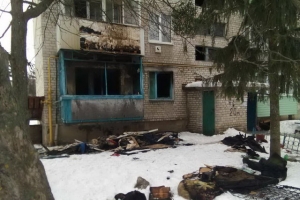 В Харьковской области из-за пожара эвакуировали жителей пятиэтажки