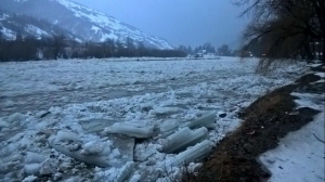 На Закарпатье лед и вода наделали много беды   